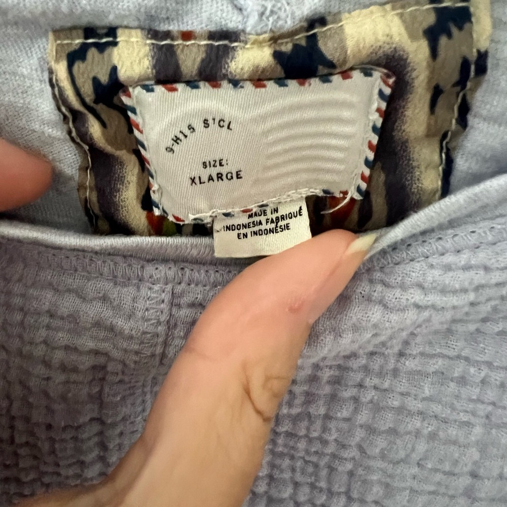 Anthropologie Postage Stamp Womens Top Size XL